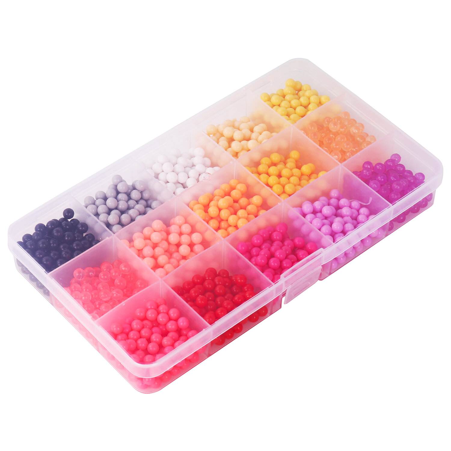 картинка Аквамозаика, 30 цветов, 3000 бусин, с трафаретами и инструментами, BRAUBERG, 664915 от магазина Альфанит в Кунгуре