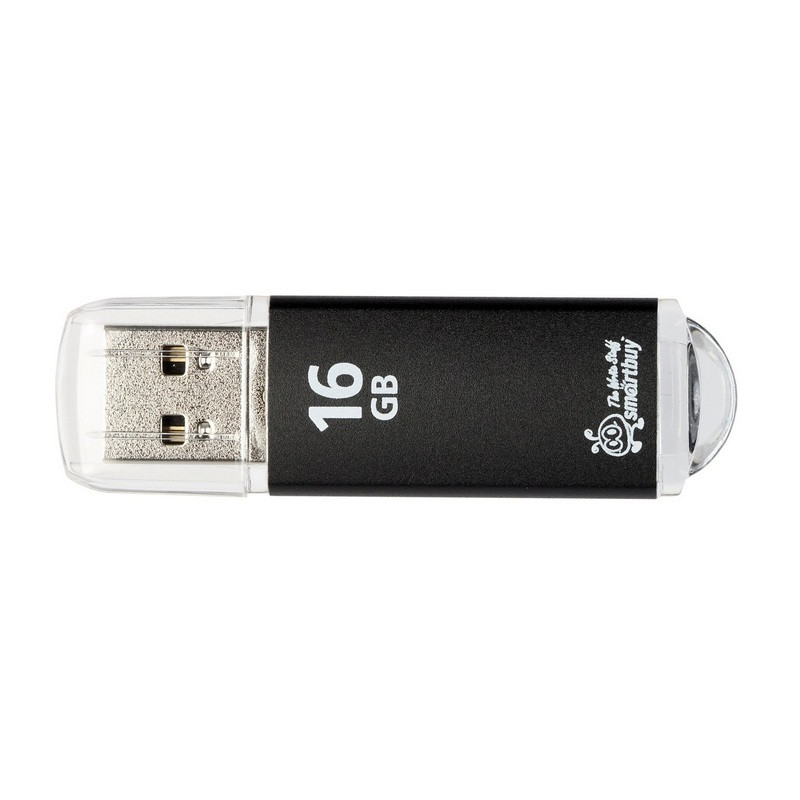 картинка Флеш-диск SmartBuy 16 GB, V-Cut, черный, SB16GBVC-K от магазина Альфанит в Кунгуре