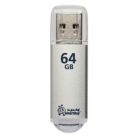 картинка Флеш-диск SmartBuy 64 GB USB 3.0, V-Cut, серебро, SB64GBVC-S3 от магазина Альфанит в Кунгуре