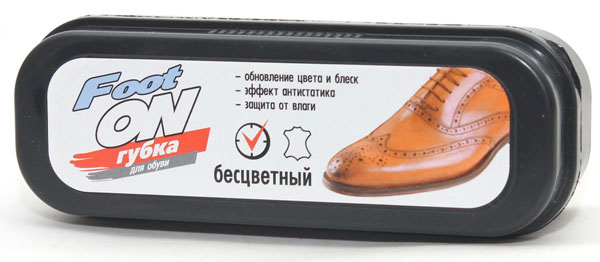 картинка Губка для обуви, бесцветный, "Foot on", Sibiar от магазина Альфанит в Кунгуре