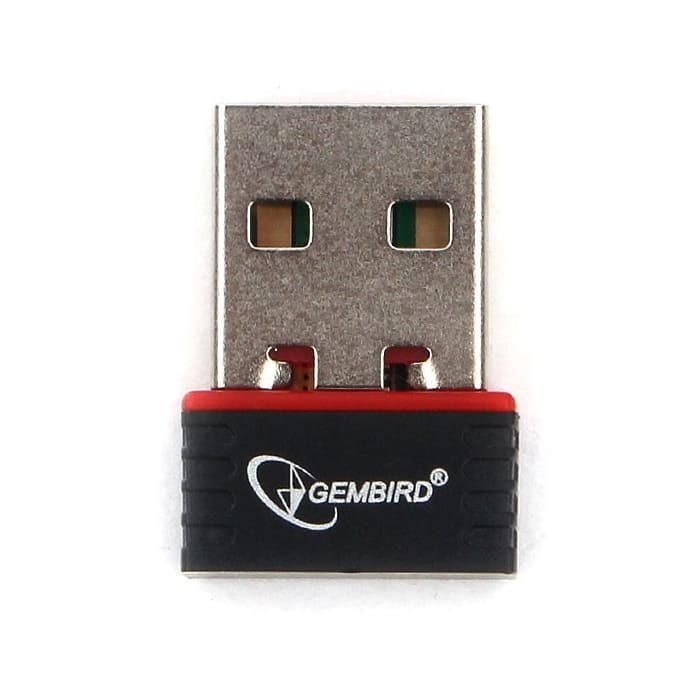 картинка Адаптер Wi-Fi USB Gembird 150Mбит, USB, 802 11b/g/n, микро, черный от магазина Альфанит в Кунгуре
