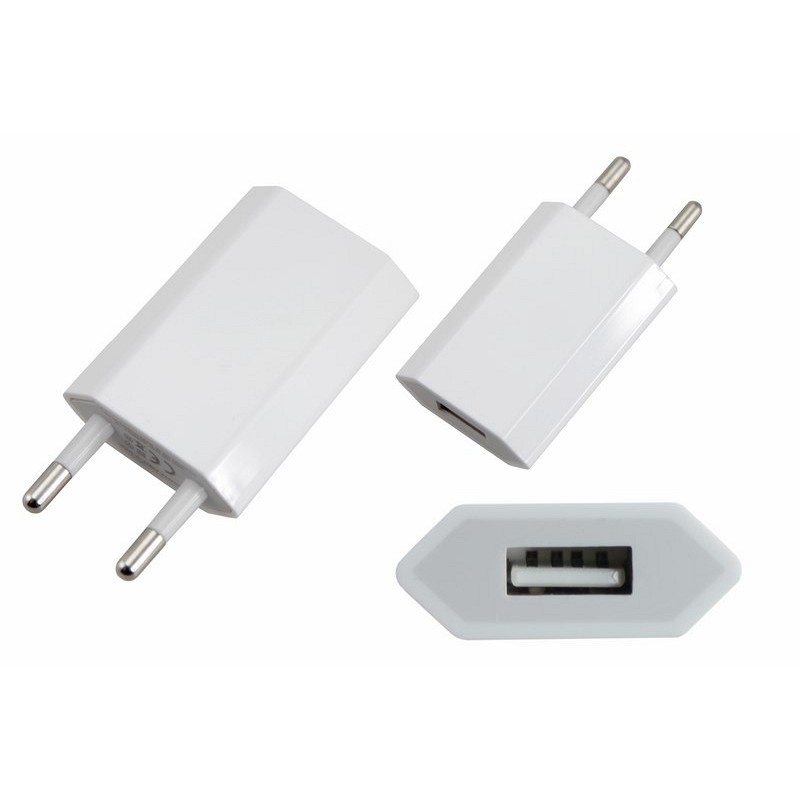 картинка Сетевой адаптер 220В USB Rexant 1A, белый, 18-1194 от магазина Альфанит в Кунгуре