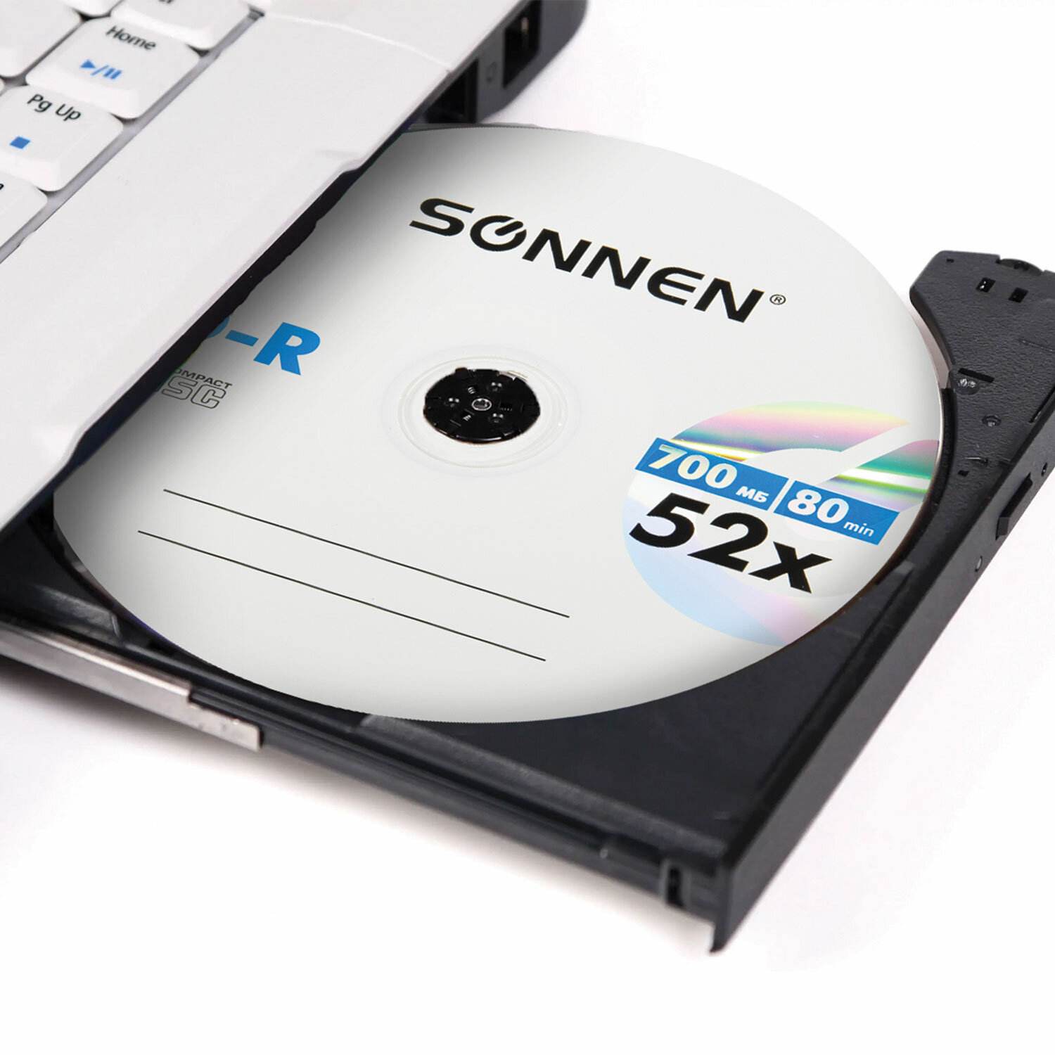 картинка Диски CD-R SONNEN, 25 шт, 52x, сидибокс, 513531 от магазина Альфанит в Кунгуре