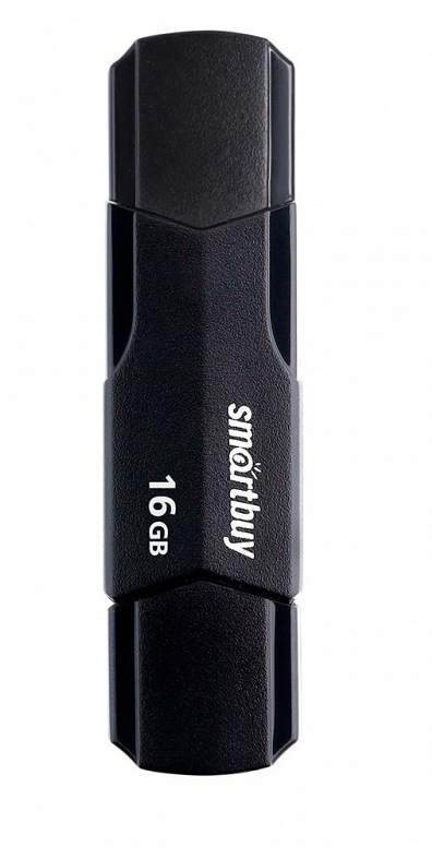 картинка Флеш-диск SmartBuy 16 GB, Clue, черный, SB16GBCLU-K от магазина Альфанит в Кунгуре