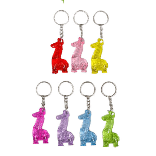 картинка Брелок для ключей, 5*1,5 см, пластик, ассорти, "Лама", 6252406 от магазина Альфанит в Кунгуре