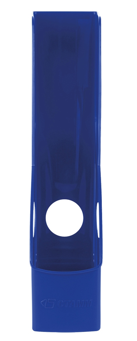 картинка Лоток для бумаг вертикальный 1 отдел, 300*250*75 мм, пластик, синий, "Лидер", СТАММ, ЛТВ-30451 от магазина Альфанит в Кунгуре
