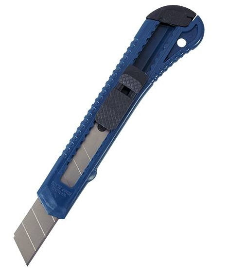картинка Нож канцелярский 18 мм, фиксатор, ассорти, LITE, SKL18 от магазина Альфанит в Кунгуре