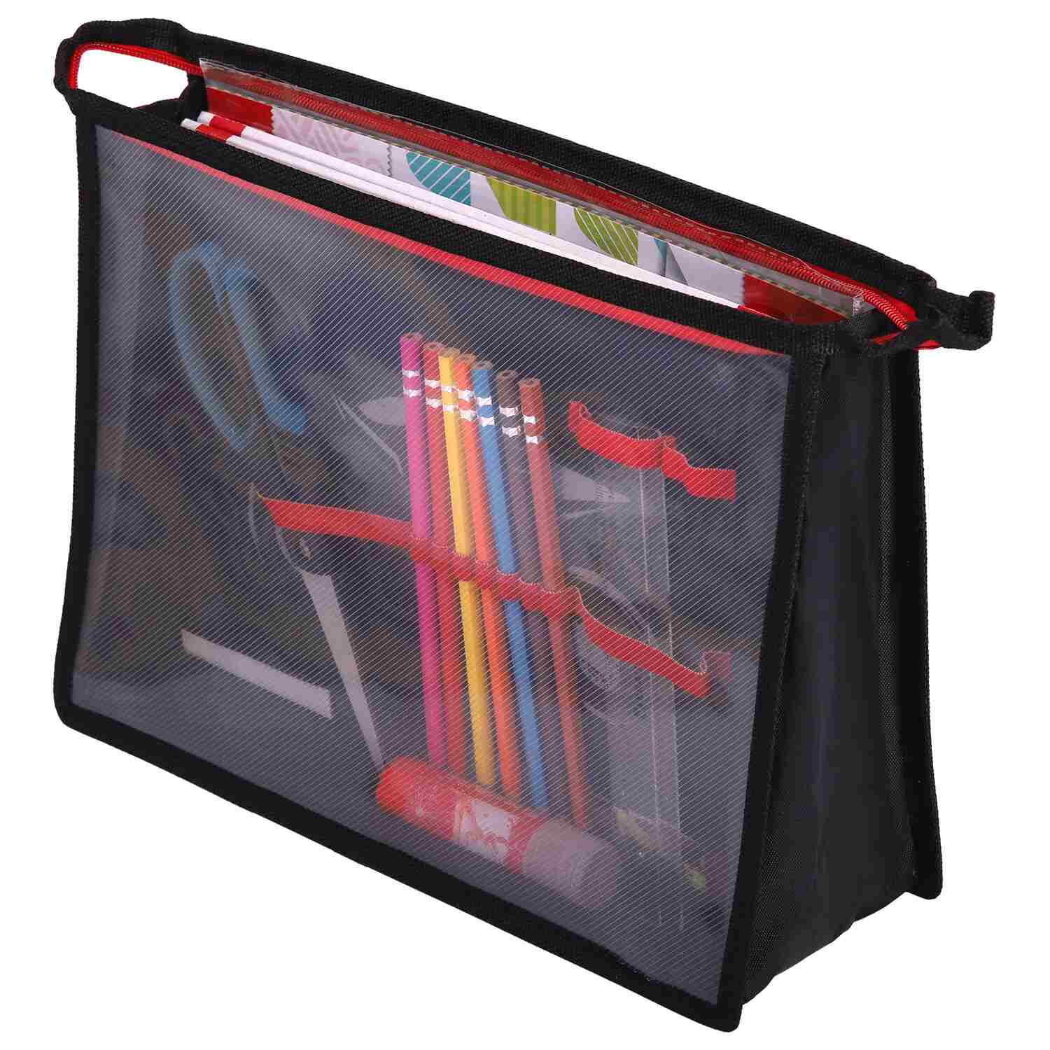 картинка Папка для труда и тетрадей, А4, 2 отдела, пластик, на молнии, "Sport bike", BRAUBERG, 270981 от магазина Альфанит в Кунгуре