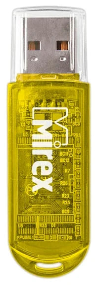 картинка Флеш-диск Mirex 4 GB, Elf, желтый от магазина Альфанит в Кунгуре