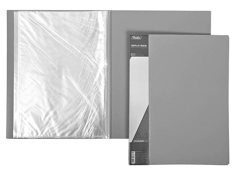 картинка Папка 20 файлов, А4, 14 мм, 600 мкм, серый, "Standart", Hatber, 20AV4-00114 от магазина Альфанит в Кунгуре