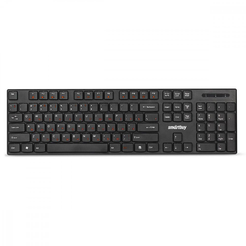 картинка Клавиатура беспроводная SmartBuy ONE 238, черный, SBK-238AG-K от магазина Альфанит в Кунгуре