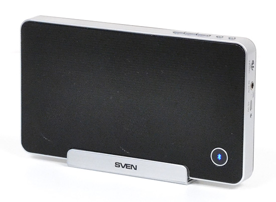 картинка Портативная колонка Sven PS-100BL, 6Вт, Bluetooth, черный от магазина Альфанит в Кунгуре
