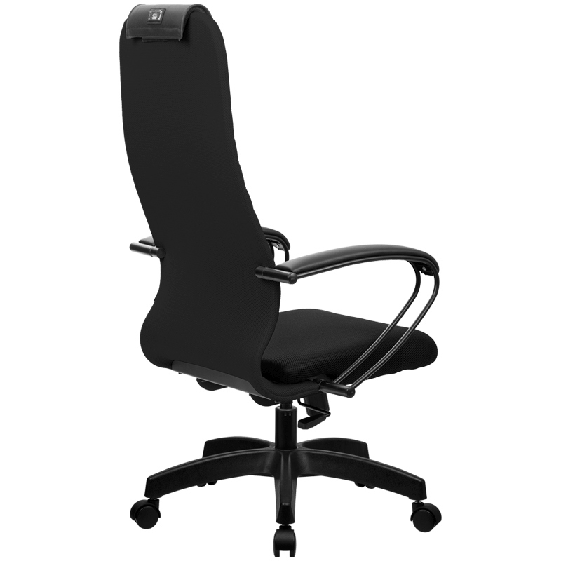 картинка Кресло офисное МЕТТА "SU-B-10", ткань/сетка, черный, 532439, z308966883/z312448030 от магазина Альфанит в Кунгуре