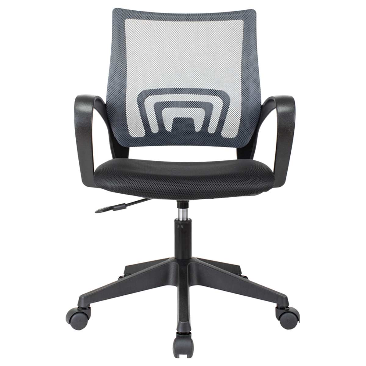 картинка Кресло офисное Helmi "Airy HL-M95", ткань/сетка, черный, 348709 от магазина Альфанит в Кунгуре