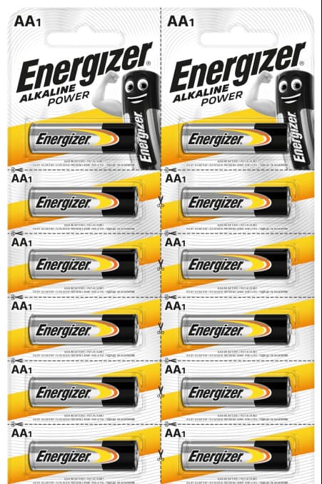 картинка Батарейка АА, 1*BI, отрывная, Energizer, RMT2205924 от магазина Альфанит в Кунгуре