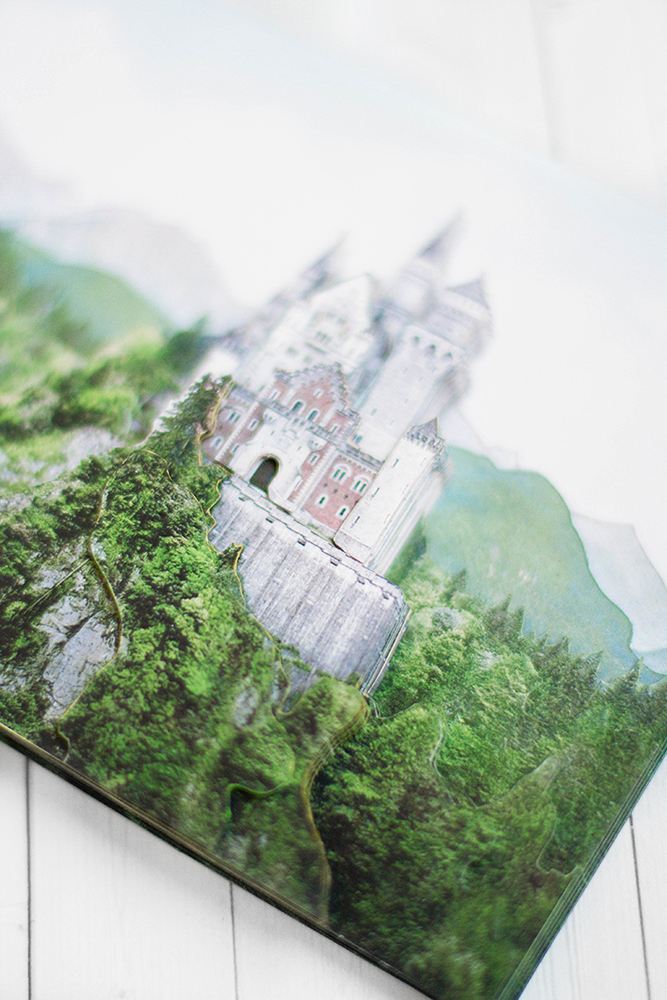 картинка Папертоль 14*20 см, "Замок в Баварии", Paperlove, L0201 от магазина Альфанит в Кунгуре