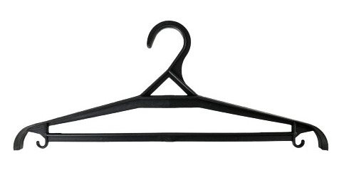 картинка Вешалка-плечики, 52-54 размер, черный, 4330150 от магазина Альфанит в Кунгуре