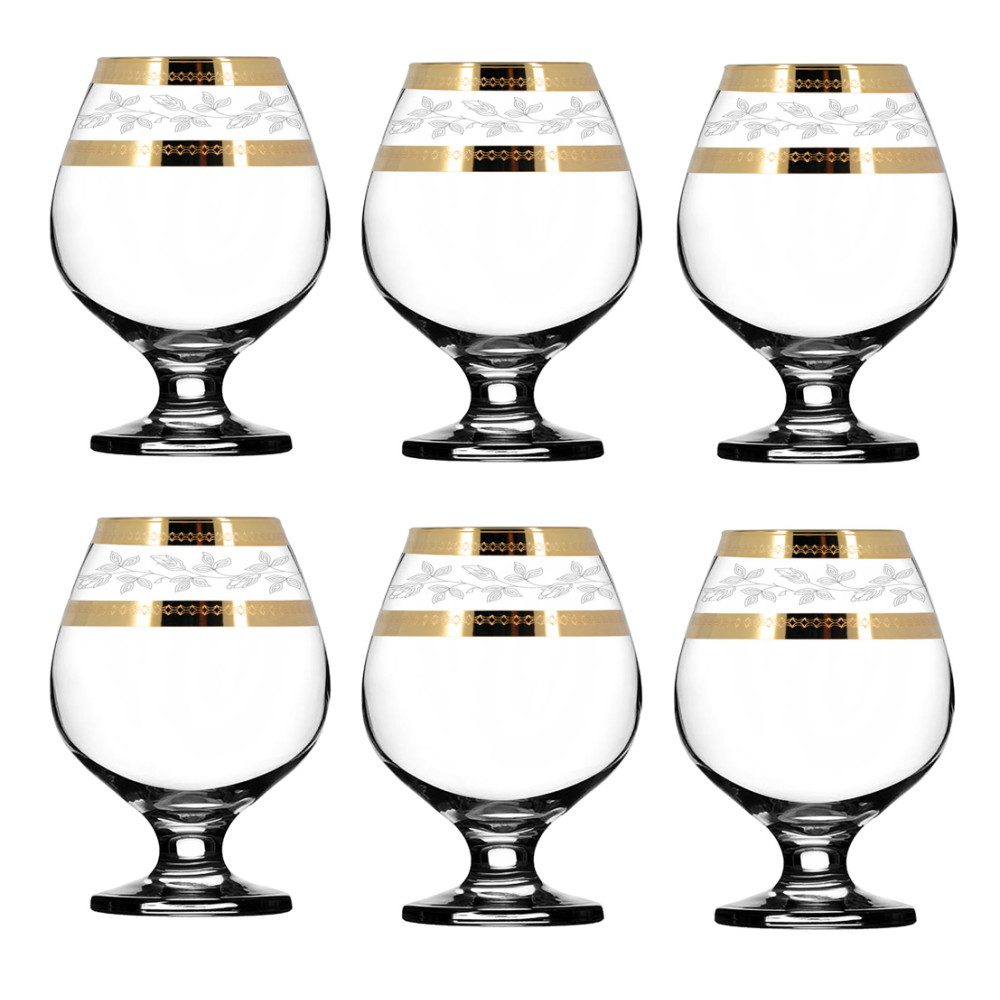 картинка Набор бокалов для бренди 6 шт, 400 мл, стекло, "Лоза", 7166000 от магазина Альфанит в Кунгуре