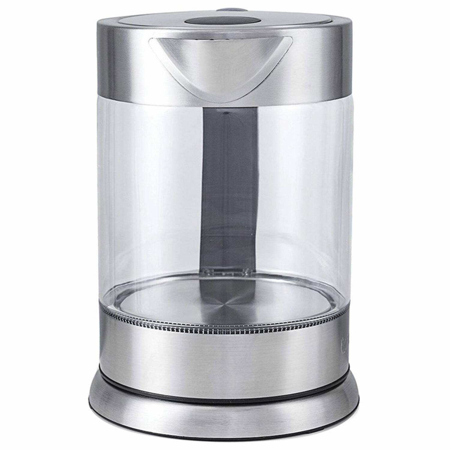 картинка Чайник электрический KITFORT 1.5 л 2200Вт, стекло, серебристый, KT-617  от магазина Альфанит в Кунгуре