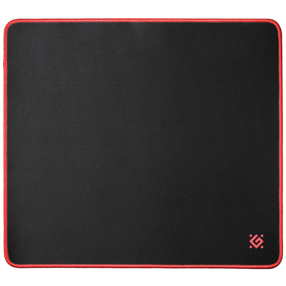картинка Коврик для мыши Defender "Black XXL", 400*355*3 мм, ткань/резина, черный/красный, 50559 от магазина Альфанит в Кунгуре