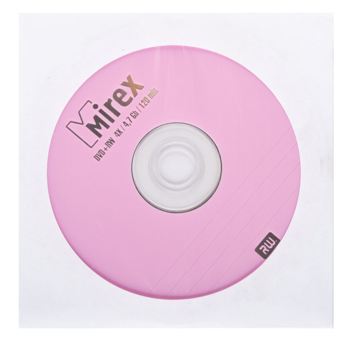 картинка Диск DVD-RW Mirex, 1 шт, 4x 4.7 GB, конверт от магазина Альфанит в Кунгуре