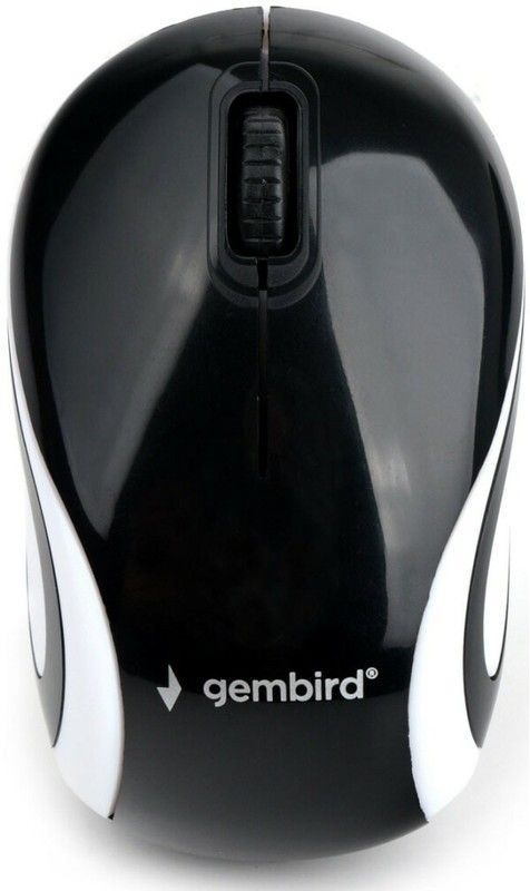 картинка Мышь беспроводная Gembird MUSW-610, 1200 dpi, черный/белый от магазина Альфанит в Кунгуре