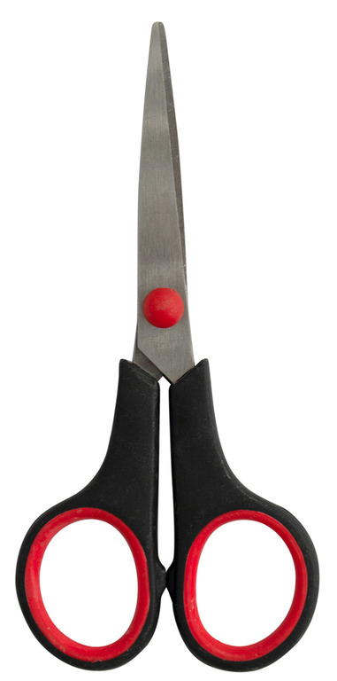 картинка Ножницы 140 мм, с резиновыми вставками, "Duo", Attomex, 4091820 от магазина Альфанит в Кунгуре
