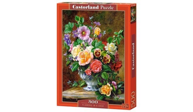 картинка Пазл 500 эл., "Цветы в вазе", CastorLand, С-52868 от магазина Альфанит в Кунгуре