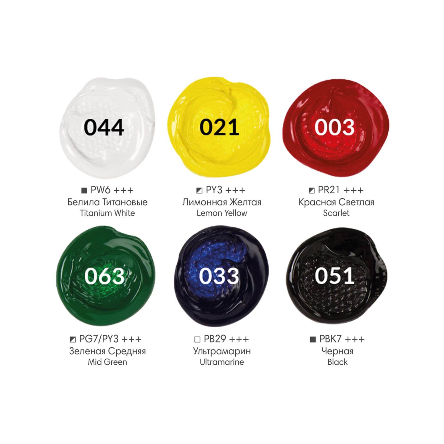 картинка Краски акриловые, 6 цв, 6 шт по 75 мл, туба, "ART CLASSIC", BRAUBERG, 191121 от магазина Альфанит в Кунгуре