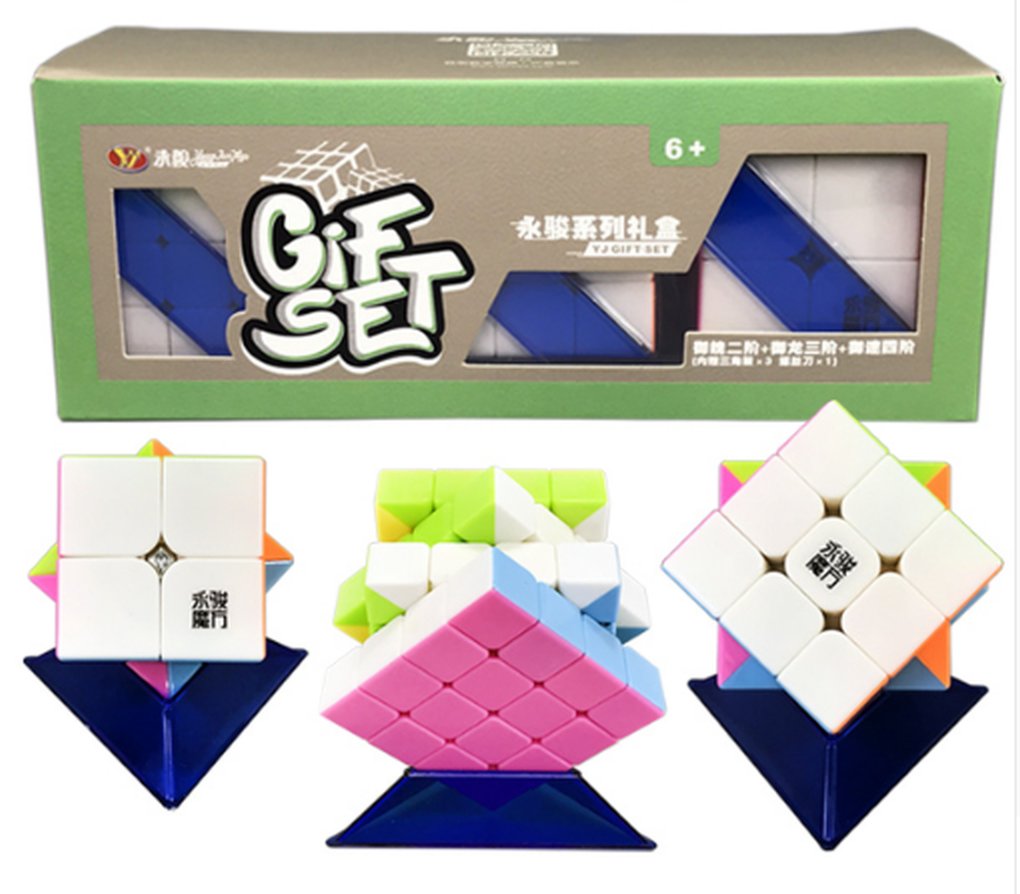 картинка Набор кубиков-рубиков, 6*6; 5,5*5,5; 5*5 см, 3 шт, 8344 от магазина Альфанит в Кунгуре