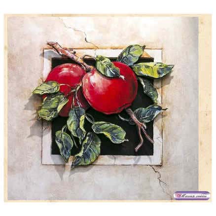 картинка Папертоль 20*20см, "Спелые яблочки", Магия хобби, РТ150032 от магазина Альфанит в Кунгуре