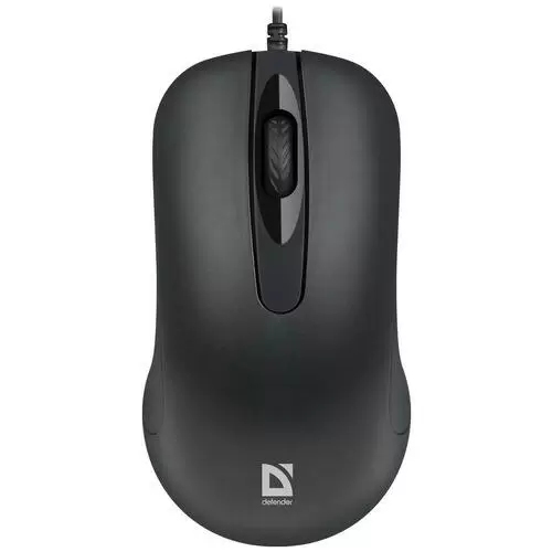 картинка Мышь проводная Defender Classic MB-230, 1000 dpi, USB, черный, 52231 от магазина Альфанит в Кунгуре