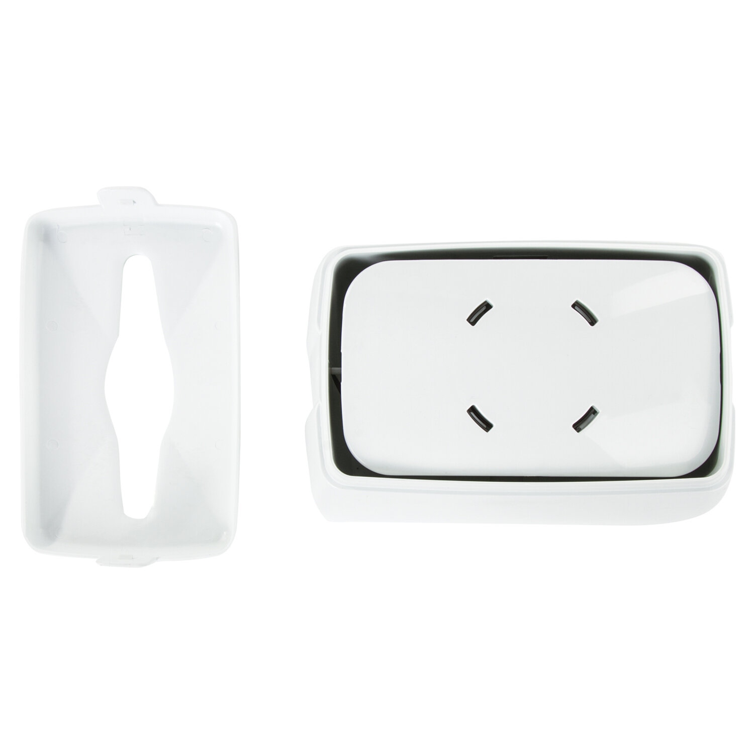 картинка Диспенсер для салфеток, настольный, ABS-пластик, белый, LAIMA, 605771 от магазина Альфанит в Кунгуре