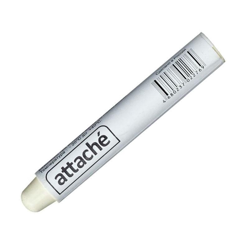 картинка Маркер-карандаш, 15-18 мм, белый, от -20 до +40С, для любых поверхностей, "ПМ-100", Attache, 400715 от магазина Альфанит в Кунгуре