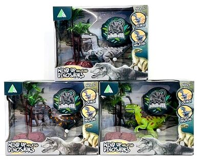 картинка Игрушка заводная, 21*16 см, пластик, на батарейках, в коробке, "Динозавр", 2688-3 от магазина Альфанит в Кунгуре