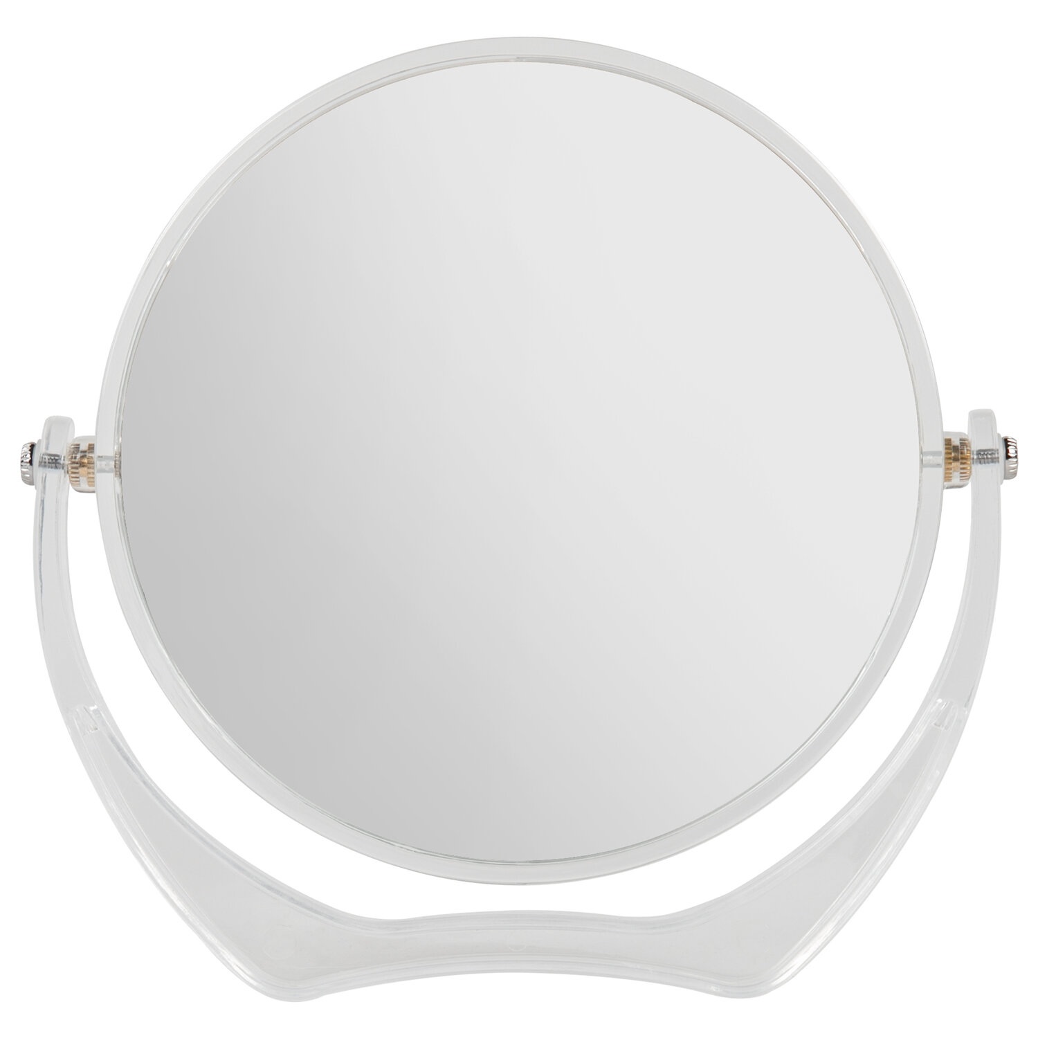 картинка Зеркало, 17 см, настольное, увеличительное, двустороннее, круглое, BRABIX, 529032 от магазина Альфанит в Кунгуре