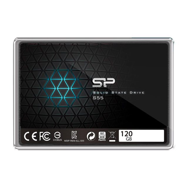 картинка Накопитель SSD 120 GB Silicon Power, S55, SP120GBSS3S55S25, SATA III, 2.5" от магазина Альфанит в Кунгуре