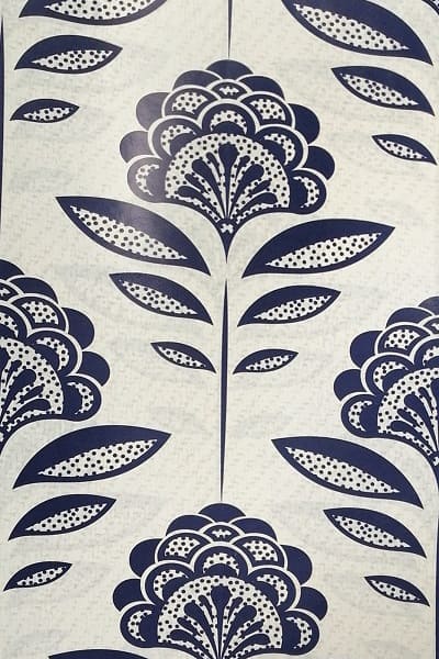 картинка Бумага упаковочная, 70*100 см, "Гжелевые цветы", 2885298 от магазина Альфанит в Кунгуре