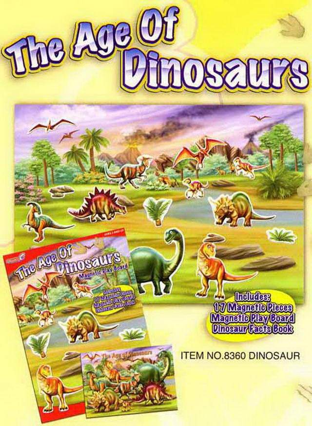 картинка Игра магнитная, "Динозавры", Hurricane, 8360 232058 от магазина Альфанит в Кунгуре