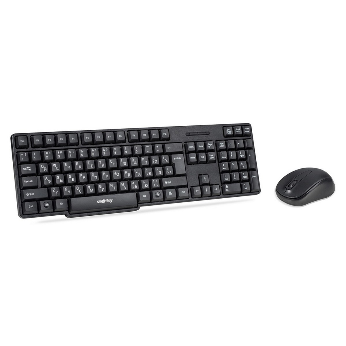 картинка Комплект беспроводной (клавиатура + мышь) SmartBuy ONE 236374AG, черный, SBC-236374AG-K от магазина Альфанит в Кунгуре