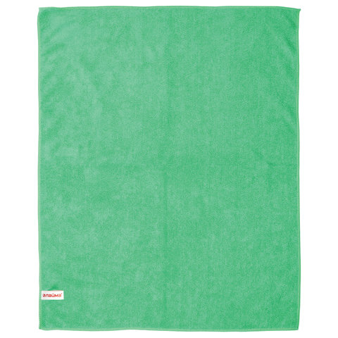 картинка Тряпка для пола, 50*60 см, микрофибра, зеленый, LAIMA, 601251 от магазина Альфанит в Кунгуре
