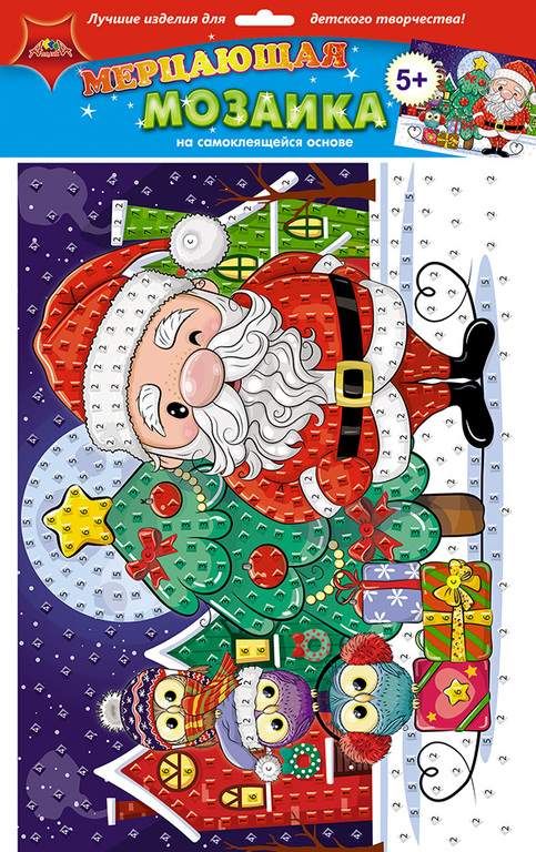 картинка Аппликация из фоамирана, А3, "Дед Мороз", Апплика, С1573-91 от магазина Альфанит в Кунгуре