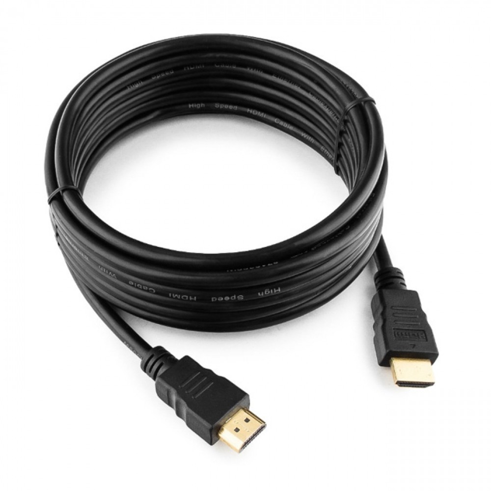 картинка Кабель HDMI-HDMI 4,5 м, Gold v2.0, Cablexpert, CC-HDMI4-15 от магазина Альфанит в Кунгуре