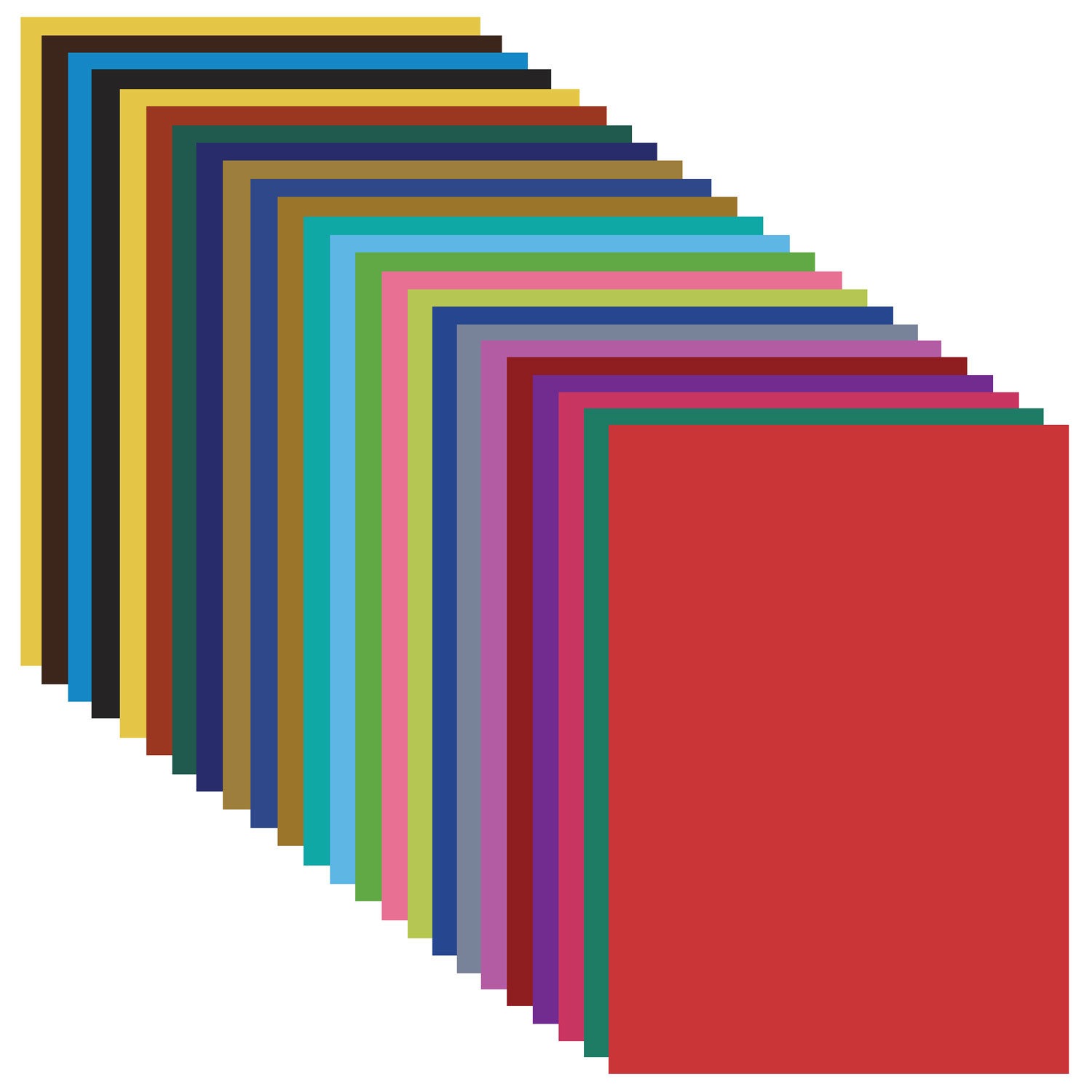 картинка Бумага цветная, А4, 24 л, 24 цв, мелованная, "Совенок", ПИФАГОР, 128003 от магазина Альфанит в Кунгуре