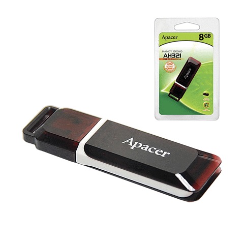 картинка Флеш-диск Apacer 8 GB, AH321, AP8GAH321R-1 от магазина Альфанит в Кунгуре