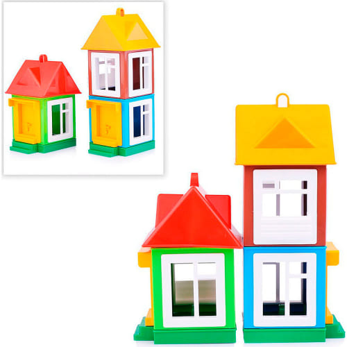 картинка Дом для кукол, 15*7*22 см, пластик, Форма, С-164-Ф от магазина Альфанит в Кунгуре