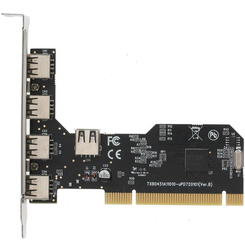 картинка Контроллер PCI USB2.0 Orient NC-612 от магазина Альфанит в Кунгуре