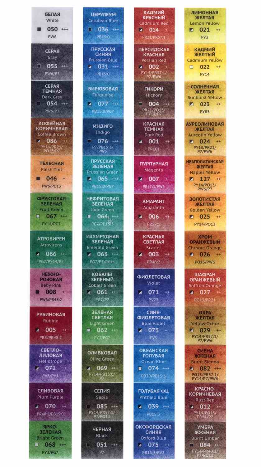 картинка Краски акварельные художественные, 48 цв, 48 шт, 3,5 гр, кювет, пластик кейс, "Classic", BRAUBERG ART, 191772 от магазина Альфанит в Кунгуре