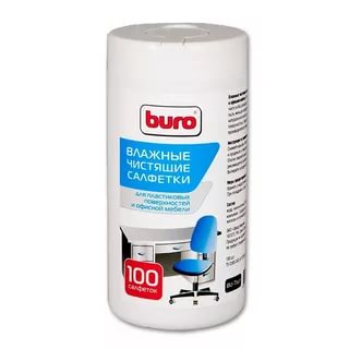 картинка Салфетки чистящие Buro 100шт., BU-Tsurl от магазина Альфанит в Кунгуре