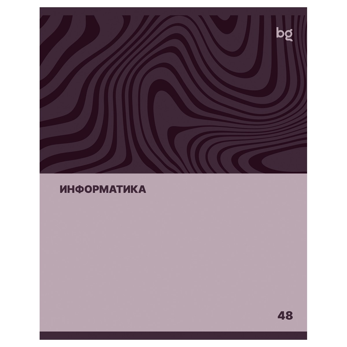 картинка Тетрадь предметная 48 л, А5, эконом, "Single colour. Информатика", BG, ТПск48 63786 от магазина Альфанит в Кунгуре